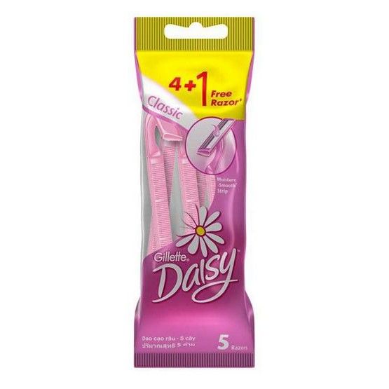 Gillette Daisy Classic Polybag 4's+1's