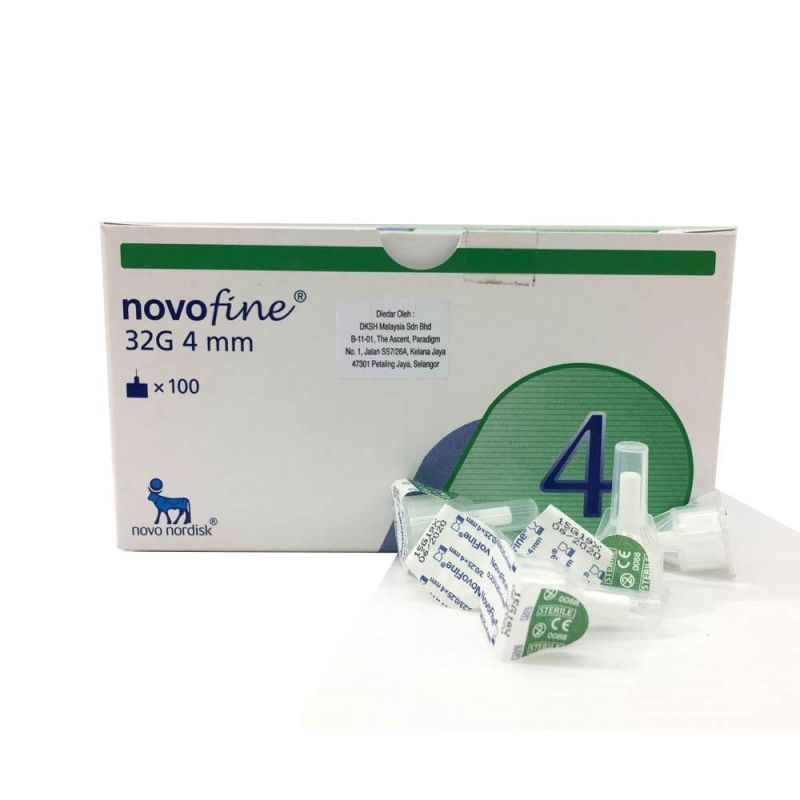 Novofine 32G 0.23/025X4mm 100's Box