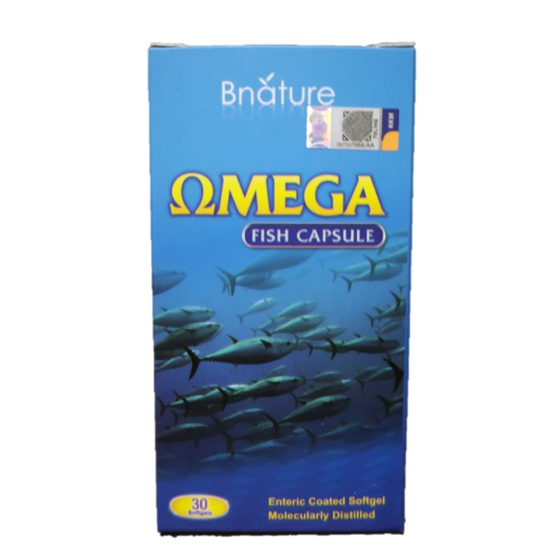 Bnature High Omega Fish Cap 30's      