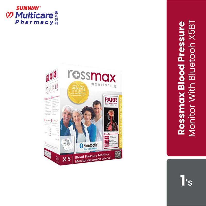 Rossmax Blood Pressure Monitor With Bluetooth X5BT