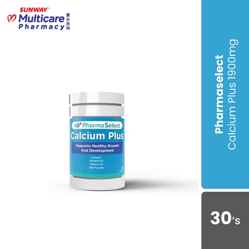 Pharmaselect Calcium Plus 1900mg 30s