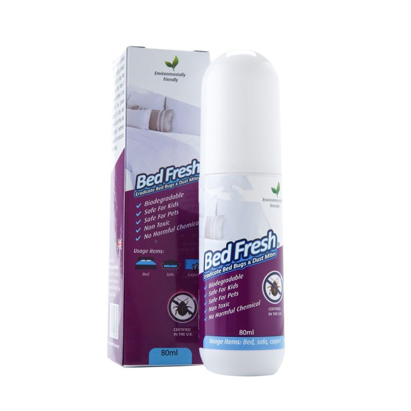 Bed Fresh Eradicates Bed Bugs And Dust Mites 80ml